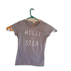 Vintage Hollister T Shirt logo woman Y2K M
